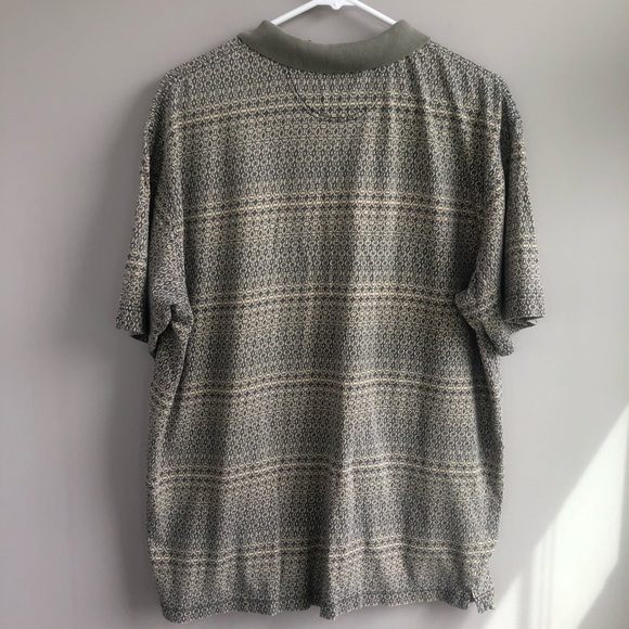 Greg Norman Blue & Beige Polo Size L - Picture 3 of 5